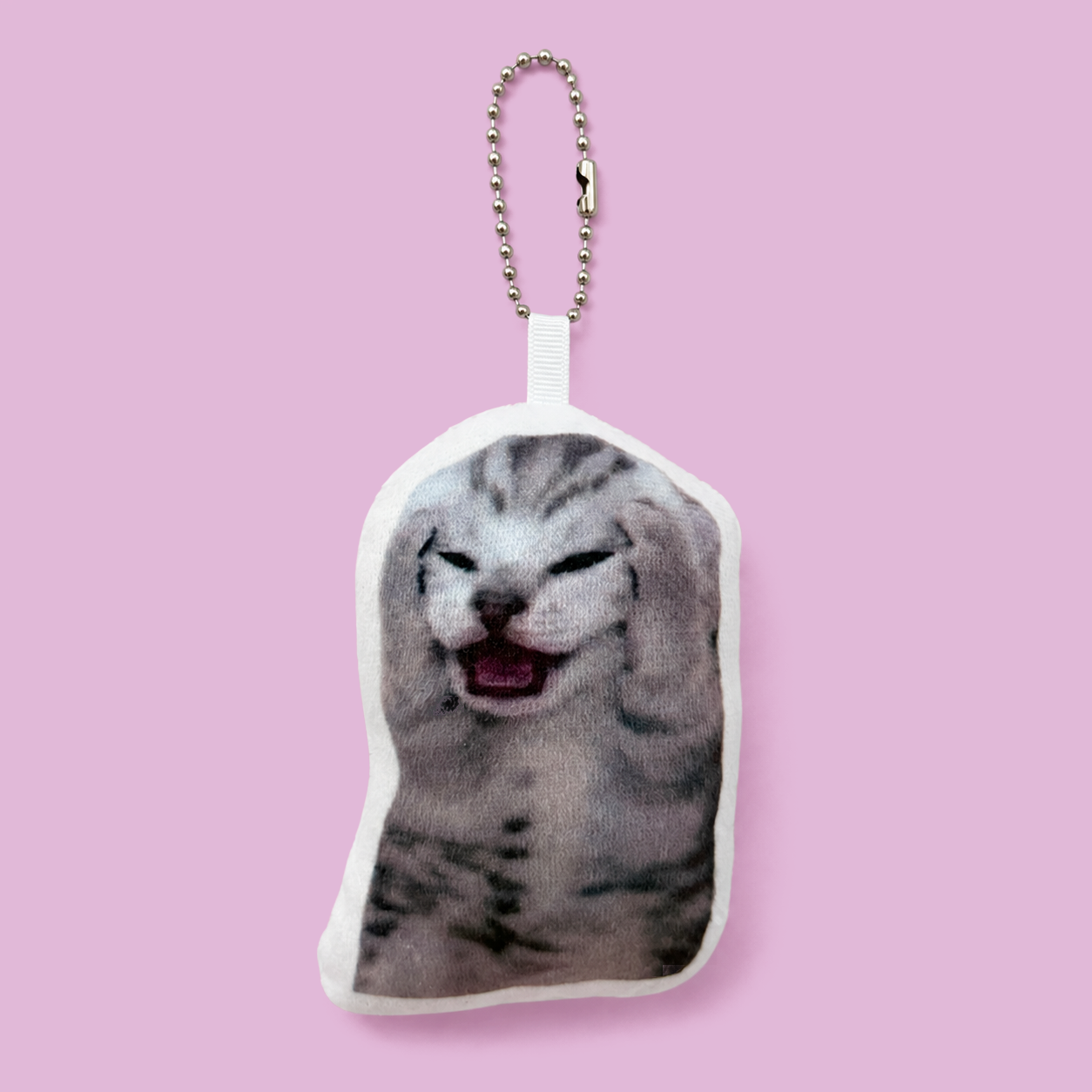 Chaveiro Gato Gritando com Som