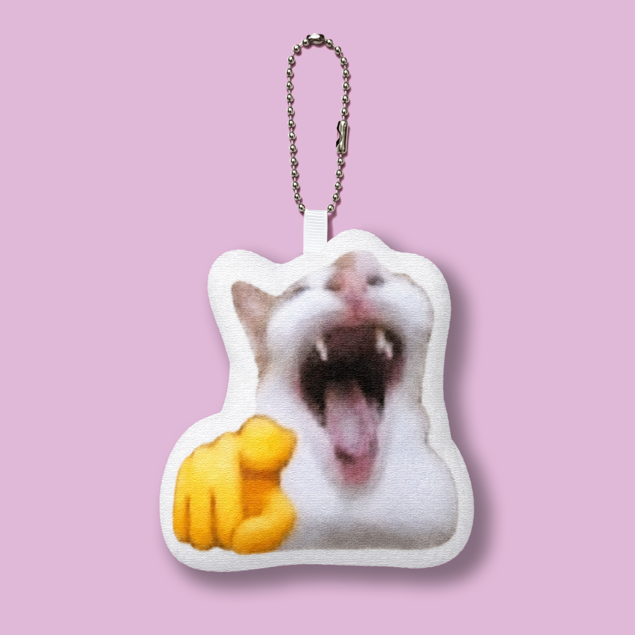 Chaveiro Gato Debochado com Som