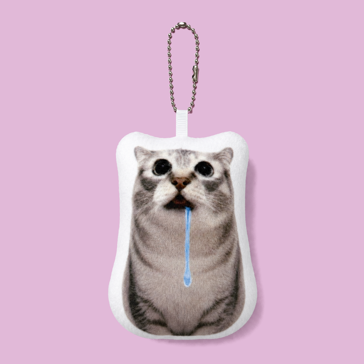 Chaveiro Gato Babão Gravável Nº 3