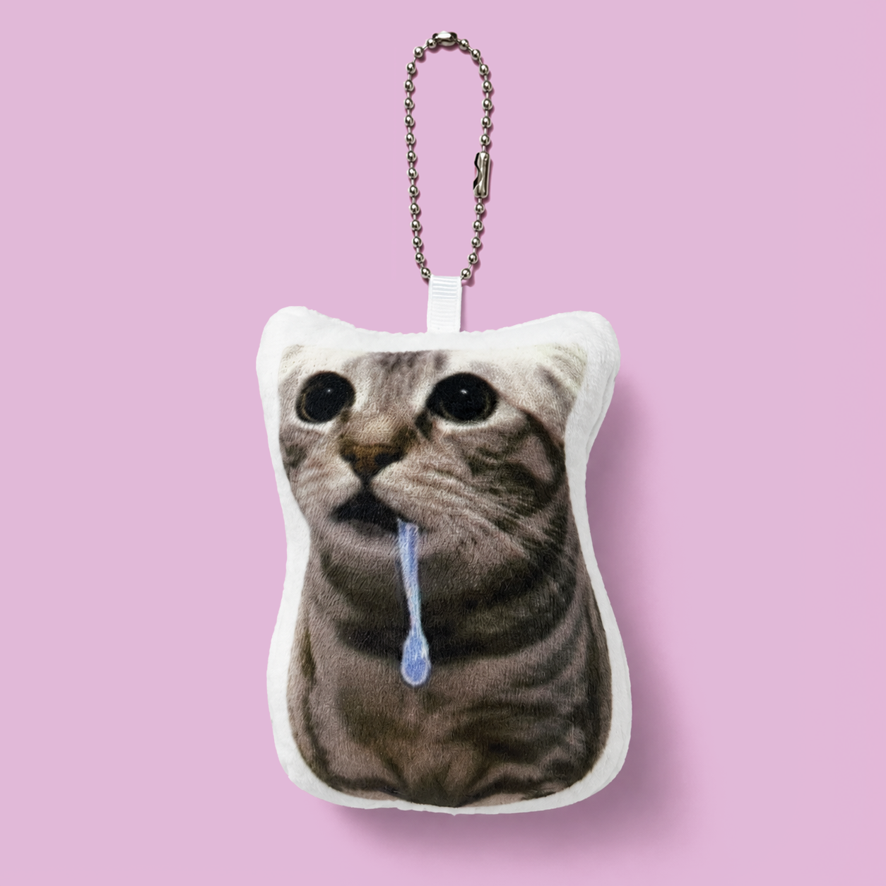 Chaveiro Gato Babão Gravável Nº 2