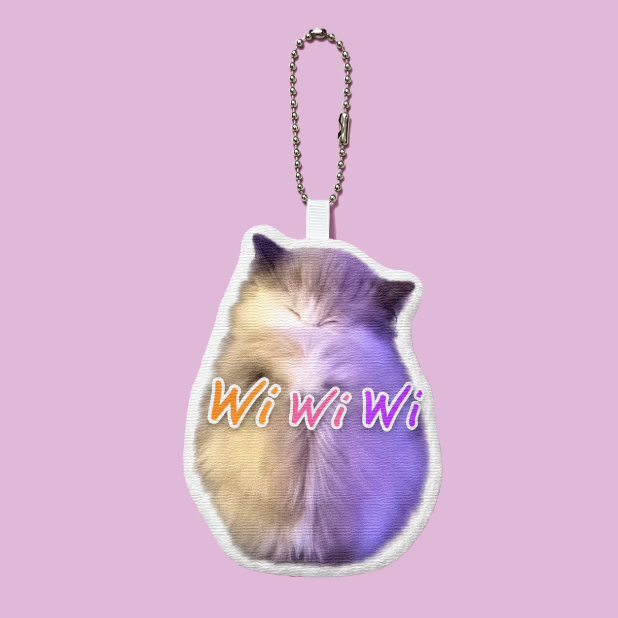 Chaveiro Gato Wiwiwiwi com Som